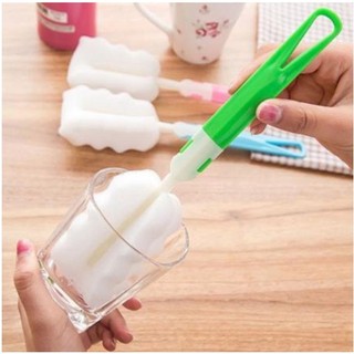 Que rửa cốc, bình sữa mút tiện dụng - Que rửa cốc bọt biển (Nhiều Màu) Cây rửa cốc ,Cây rửa cốc bình sữa -LỆ MY STORE