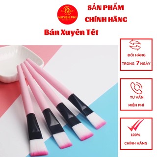 Túi 100 Cọ đắp mặt nạ cán hồng