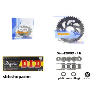 NSD Nhông dĩa Recto sên TFX DID phốt cao su Brixton chính hãng