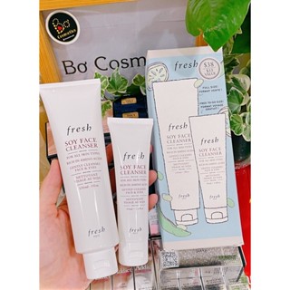 [Bill Mỹ] Sữa rửa mặt Fresh soy face cleanser 200ml