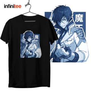 [ Sale] Áo phông Demon King Anos Voldigoad Anime màu đen cực ngầu giá tận xưởng