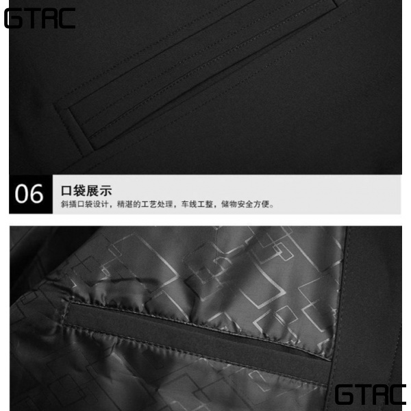 Áo Khoác Mỏng Cổ Bẻ Thời Trang Công Sở Cho Nam Trung Niên