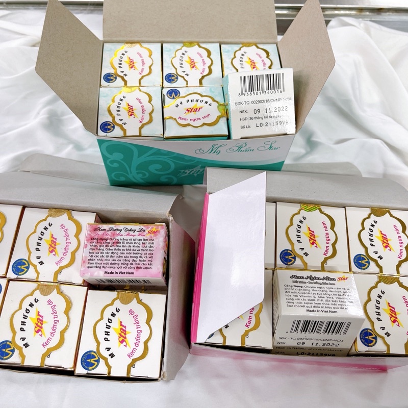 Kem Mỹ Phương giảm mụn, nám, trắng da 20g