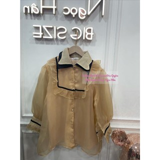 ( 60-100KG ) ÁO TƠ THIẾT KẾ TIỂU THƯ BIGSIZE