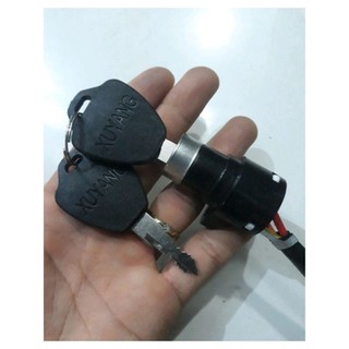 Ổ khóa xe đạp điện 2in1 chất lượng cao_bảo hành 1 năm