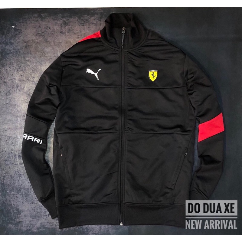 Áo khoác nỉ đua xe Ferrari