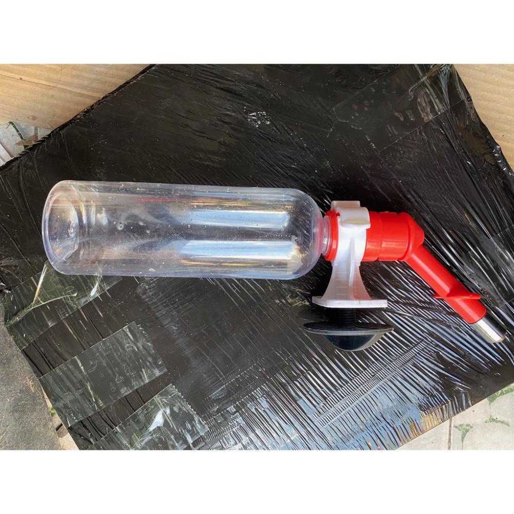 New- (Bộ Vòi kèm Bình) Bình uống nước tự động treo chuồng thú cưng (loại Vòi ABS + bình lớn 500ml)