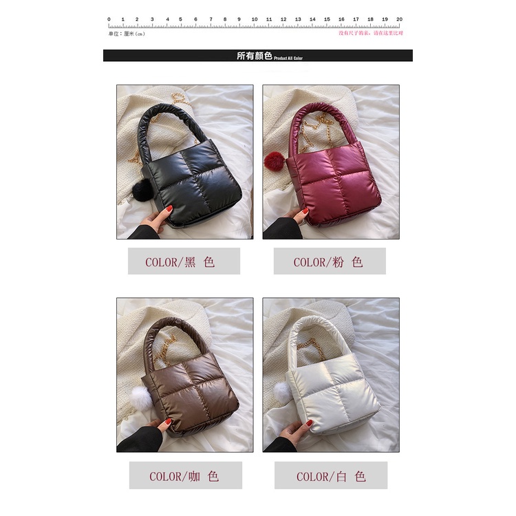 Túi Đeo JASMIN NOIR Chéo Bằng Nylon Thiết Kế Đơn Giản Thời Trang Cho Nữ