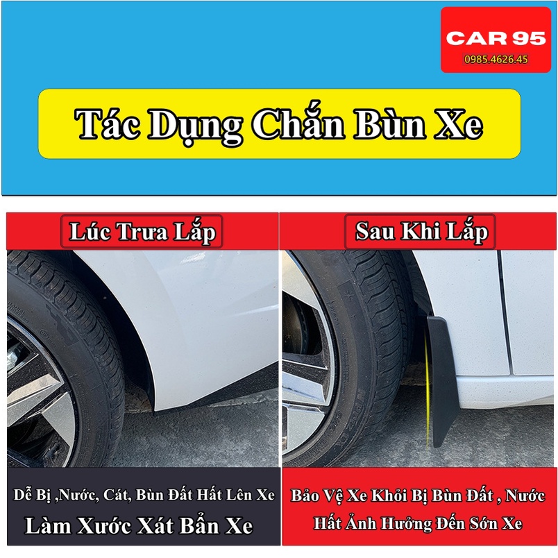 Chắn Bùn KIA Forte,K3, Cerato Đời 2017 -2018 , Hàng Loại 1 ,Tặng kèm Ốc Vít