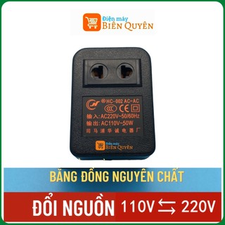 Cục đổi nguồn điện 220v sang 110v cho thiết bị dưới 50w
