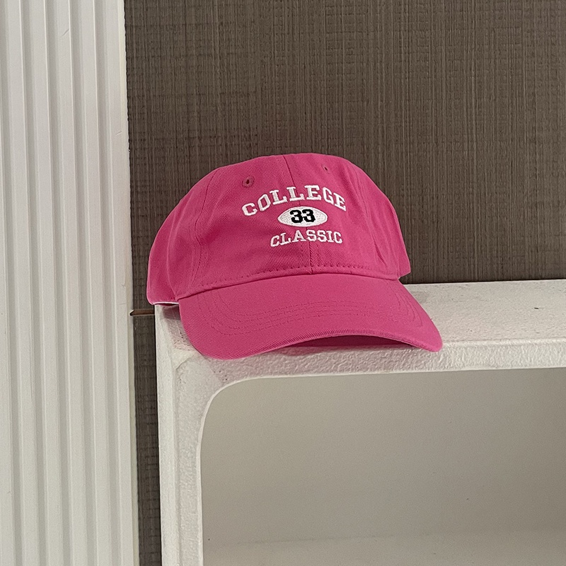 Se7en Mũ Lưỡi Trai Thêu Chữ Thời Trang Cá Tính Cho Nữ