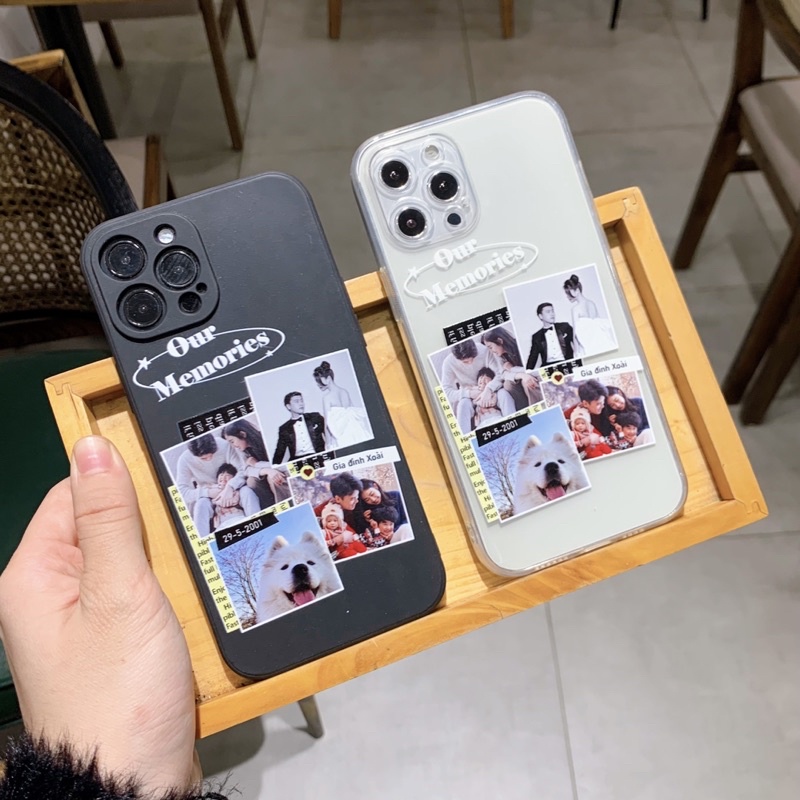 Ốp lưng in hình kèm khung theo yêu cầu