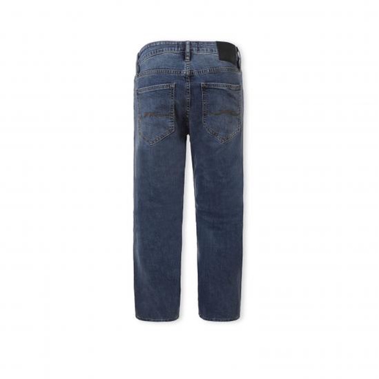 Quần Jeans Nam Trơn OLD SAILOR Form Straight Ống Suông Màu Xanh Bigsize 55-130kg