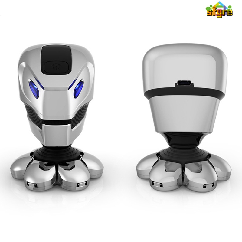 Máy Cạo Râu Điện 7 Trong 1 Không Dây Chống Thấm Nước Có Thể Sạc Lại Cho Nam