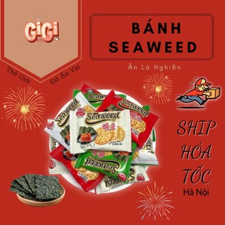 500gr bánh khoai tây vị rong biển và kim chi bánh quy ngon thơm đậm vị
