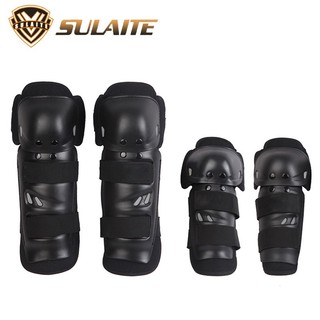 Một bộ miếng đệm đầu gối & miếng đệm khuỷu tay Bảo vệ xe máy Miếng đệm đầu gối bảo vệ đầu gối Moto Racing Racing