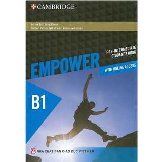 Sách - Combo Empower B1 Pre-Intermediate Student's Book with Online Access + Worbook (KL)