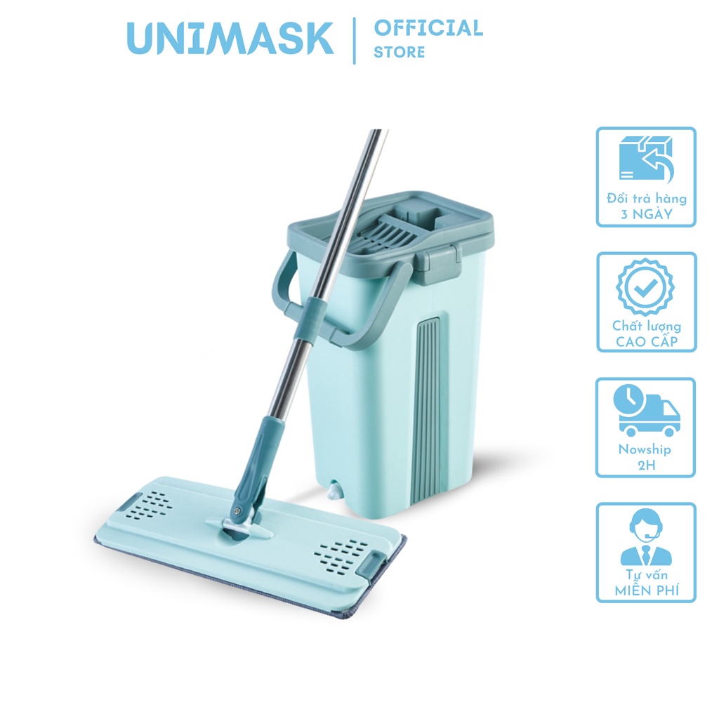 [Siêu sale] Chổi lau nhà VẮT TỰ ĐỘNG ( Chổi + Thùng)