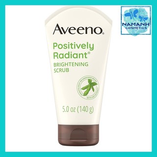 Sữa rửa mặt làm sáng da Aveeno Positively Radiant Skin Brightening Daily Facial Scrub 150ml