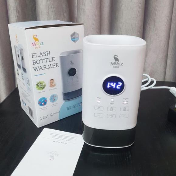 Máy hâm sữa thông minh siêu tốc Moaz Bébé MB033 Uni Baby