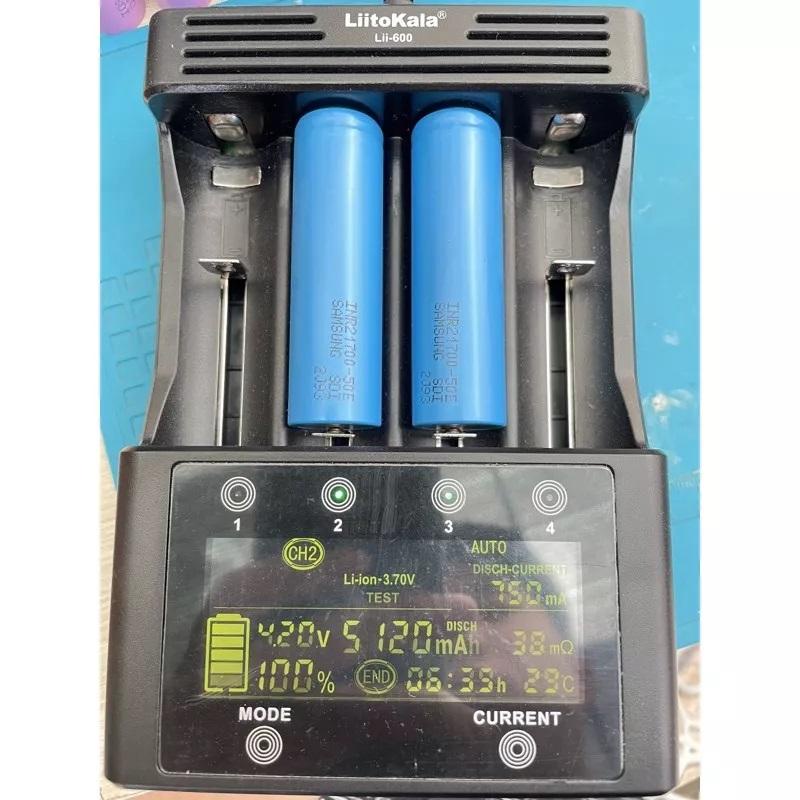 Pin 21700 Samsung INR21700-50E 5000mAh xả 10A