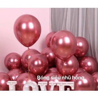 Set bóng trang trí phòng CƯỚI {tặng 100 cánh hoa hồng}