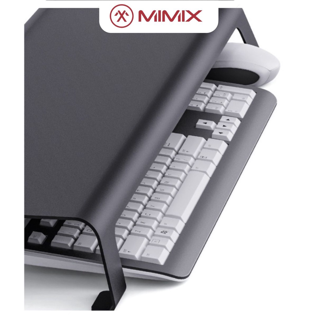 Kệ Kê Màn Hình Máy Tính PC, Kê iMac P23 Nhôm Nguyên Khối Cao Cấp Để Bàn Nâng Chỉnh Độ Cao Đặt Bàn Làm Việc Sang Trọng.