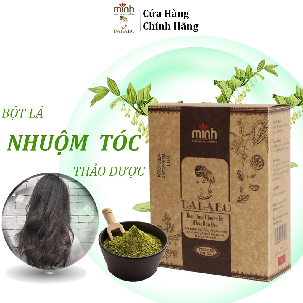 Thuốc nhuộm tóc Dalabo - Màu nâu đen