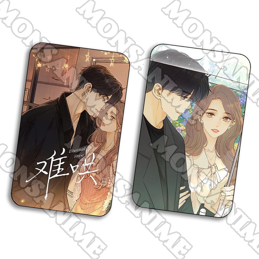 Ảnh card bo góc in hình KHÓ DỖ DÀNH ver PHÒNG SAO manhua thẻ bo viền 5*8cm anime chibi game sưu tầm 1 tấm