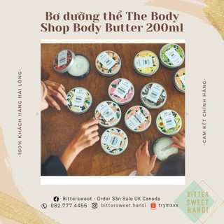 [ ‼️bill Anh] BƠ DƯỠNG THỂ TOÀN THÂN THE BODY SHOP BODY BUTTER 200ml | 50ml