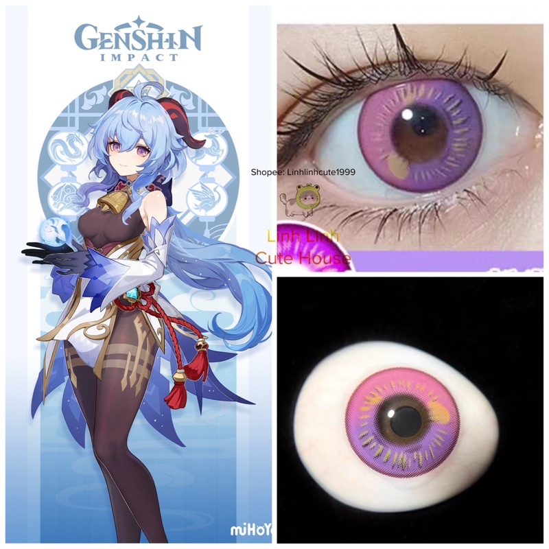 Lens Cosplay Coscon 0 Độ 14.5mm