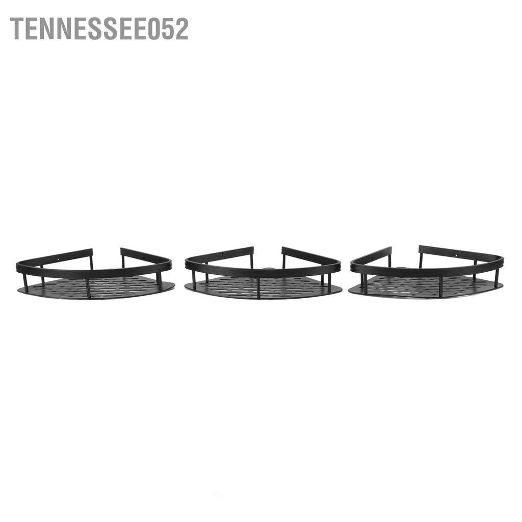 Tennessee052 Kệ Tắm Hình Tam Giác Đục Lỗ Giá Góc Bằng Nhôm Chống Gỉ Với Đế Rỗng Cho Phòng Vệ Sinh