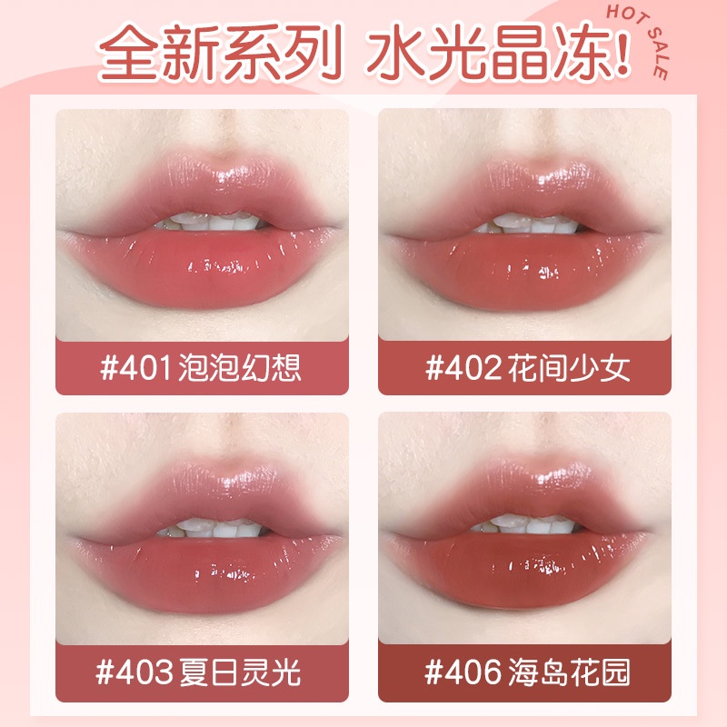Son Môi MEMERABA Hiệu Ứng Tráng Gương Màu Sắc Tươi Tắn
