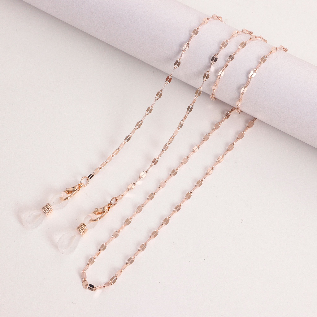 Dây Xích Kim Loại Đeo Mắt Kính Chống Trượt Bốn Màu