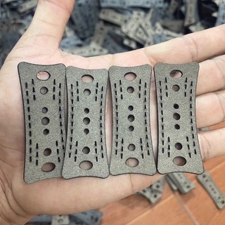 Da cột thun tròn chơi sỏi đá dày 2mm 2 mặt