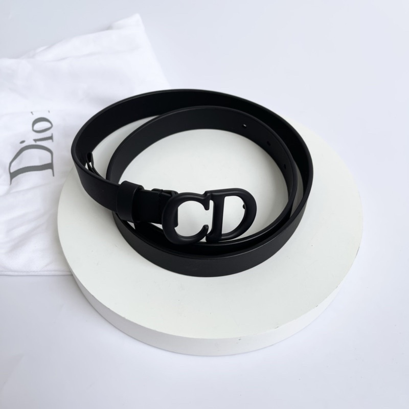 Belt Dior đen size 75