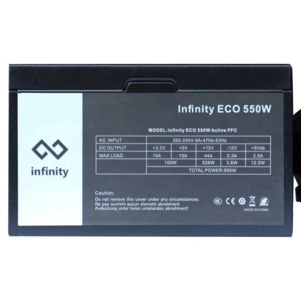 Bộ Nguồn Infinity ECO 550W Single Rail – True Power