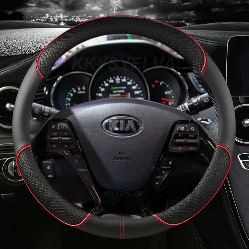 Bao Da PU Bọc Vô Lăng Xe Hơi Kia K3 2013 K2 Rio 2015 2016 Ceed Cee 'D 2012-2017 Cerato 2013-2017