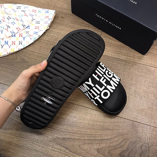 Dép Tommy Hilfiger Chính Hãng 🔴SIMPLE SNEAKER🔴 Dép Quai Ngang Nam Nữ Tommy