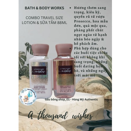 Xịt Thơm Bath And Body Works 75ml