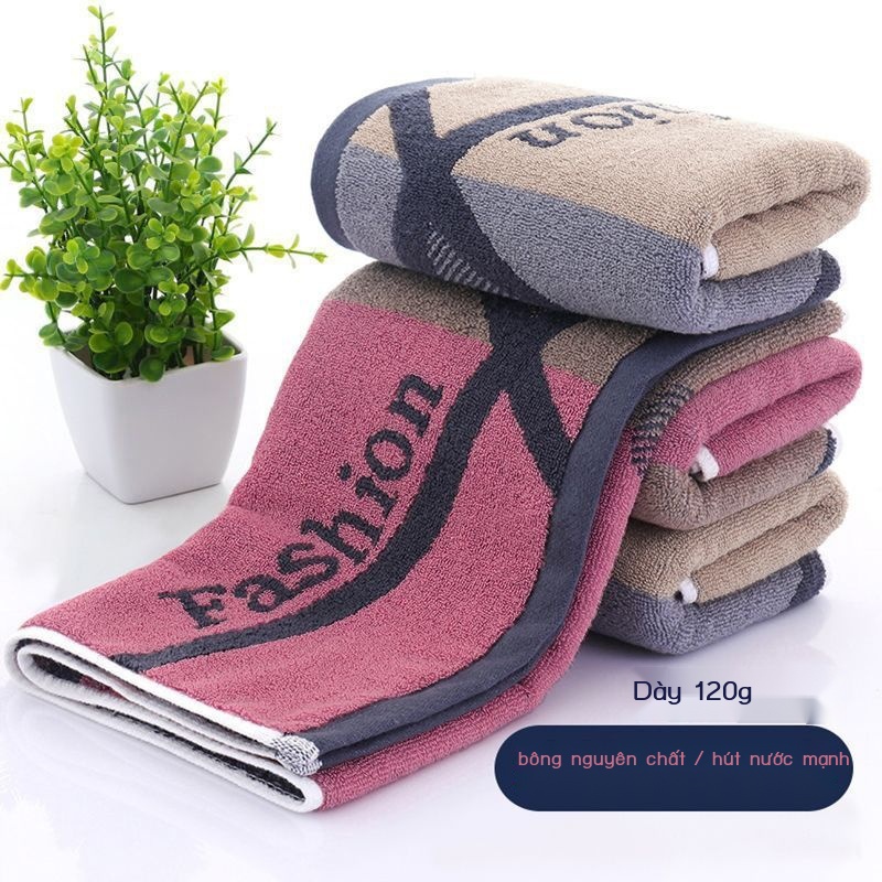 khăn lau mặt cotton nguyên chất dành cho người lớn