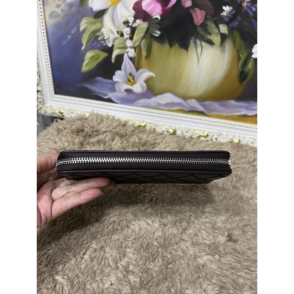 Ví nâu da mộc size 19