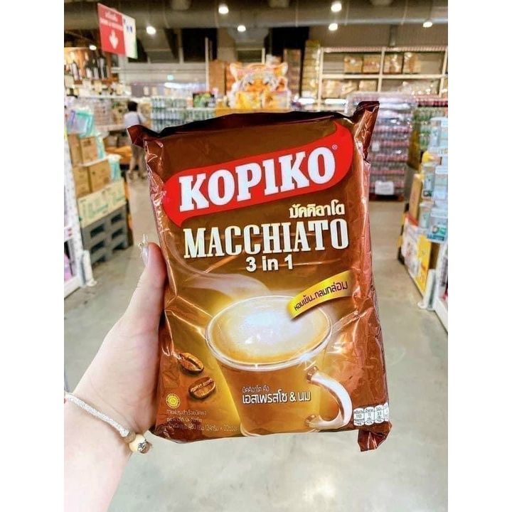 Cà Phê Cafe Sữa Kopiko Thái Lan Túi Lớn 480g