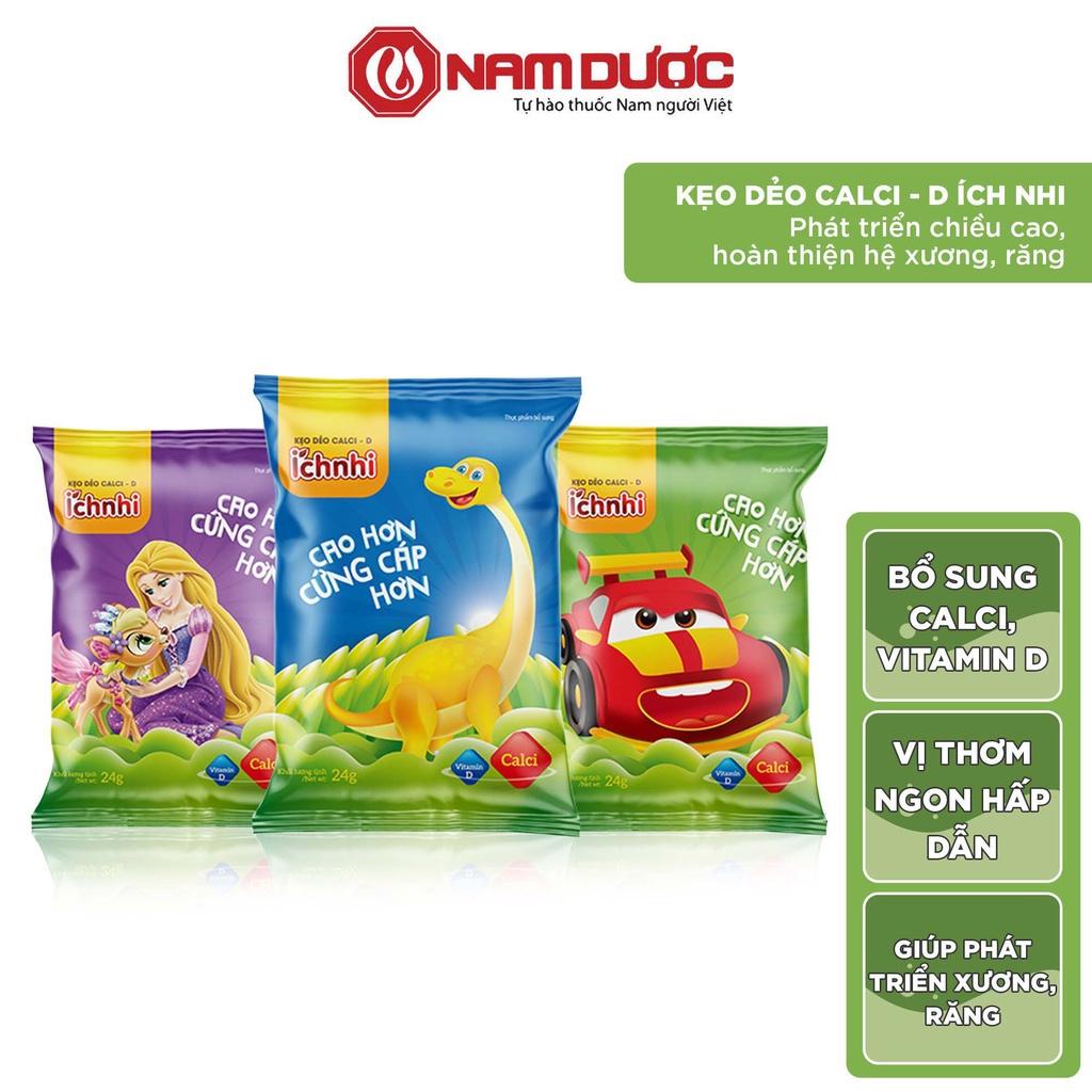 Kẹo Dẻo Ích Nhi Canxi D Cho Trẻ Cao Lớn Hơn