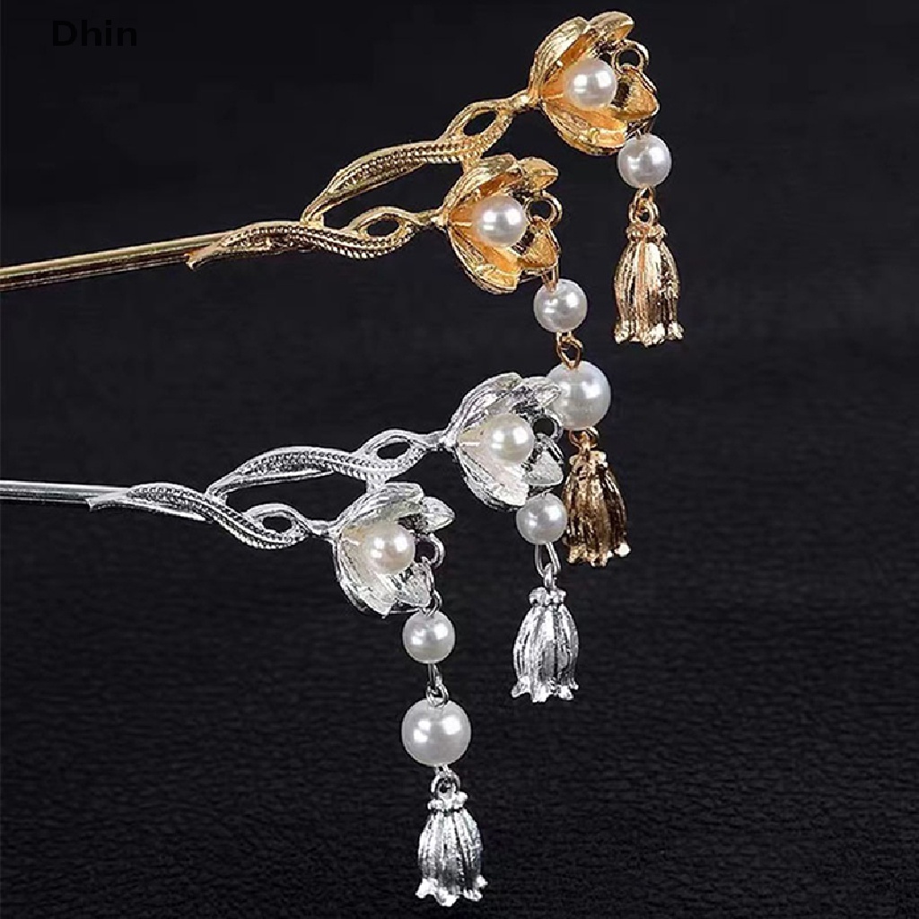 Trâm Cài Tóc Hình Hoa Bằng Kim Loại Phong Cách Trung Hoa Cổ Điển Cho Nữ