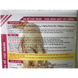 Phân bón Nhân Sâm Cây Trồng cal 5 lít