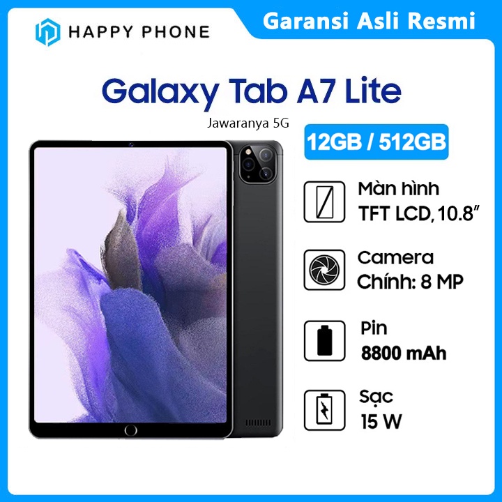 Máy tính bảng giá rẻ Galaxy Tab A7 Lite   - Hàng Chính Hãng, Mới 100%, Nguyên seal 10.8inch HD màn hình lớn