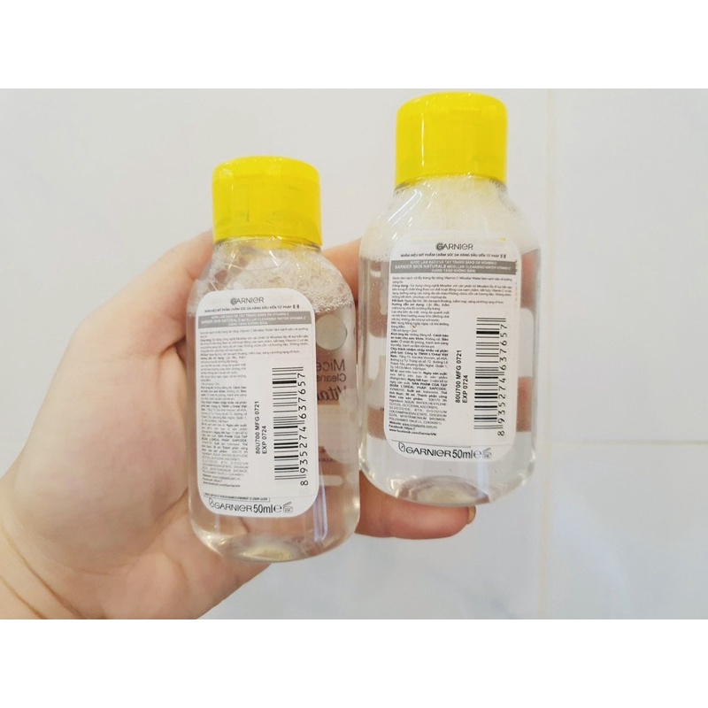 Tẩy trang Garnier Vitamin C 50ml
