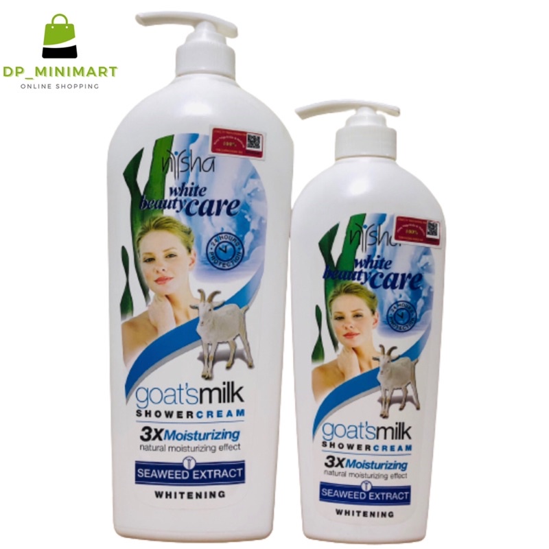 Sữa Tắm Nysha White Beauty Care Dưỡng Trắng Da Tảo biển - Malaysia
