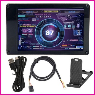 Thiết bị hỗ trợ mở rộng màn hình máy tính 3.5 inch cắm và chơi màn hình laptop aida64 llrnvn llrnvn
